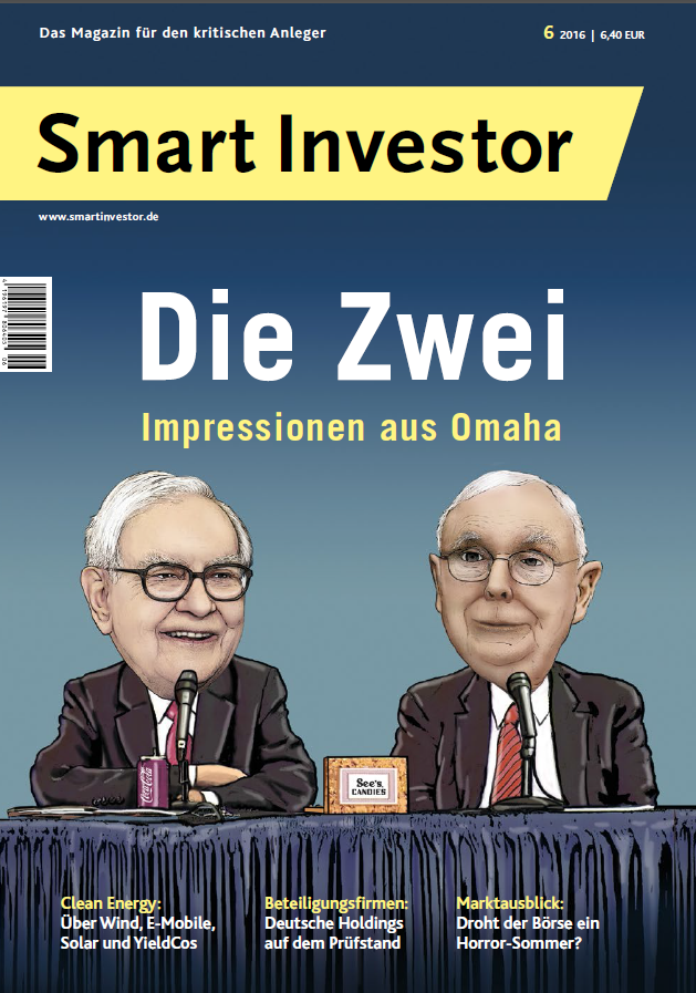 Smart Investor 6/2016 – Sohn Investmentkonferenz