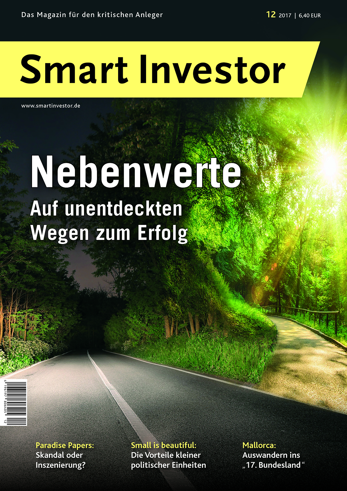 Mehr über den Artikel erfahren Smart Investor 12/2017 – Aufgehende Sterne und verbrannte Erde