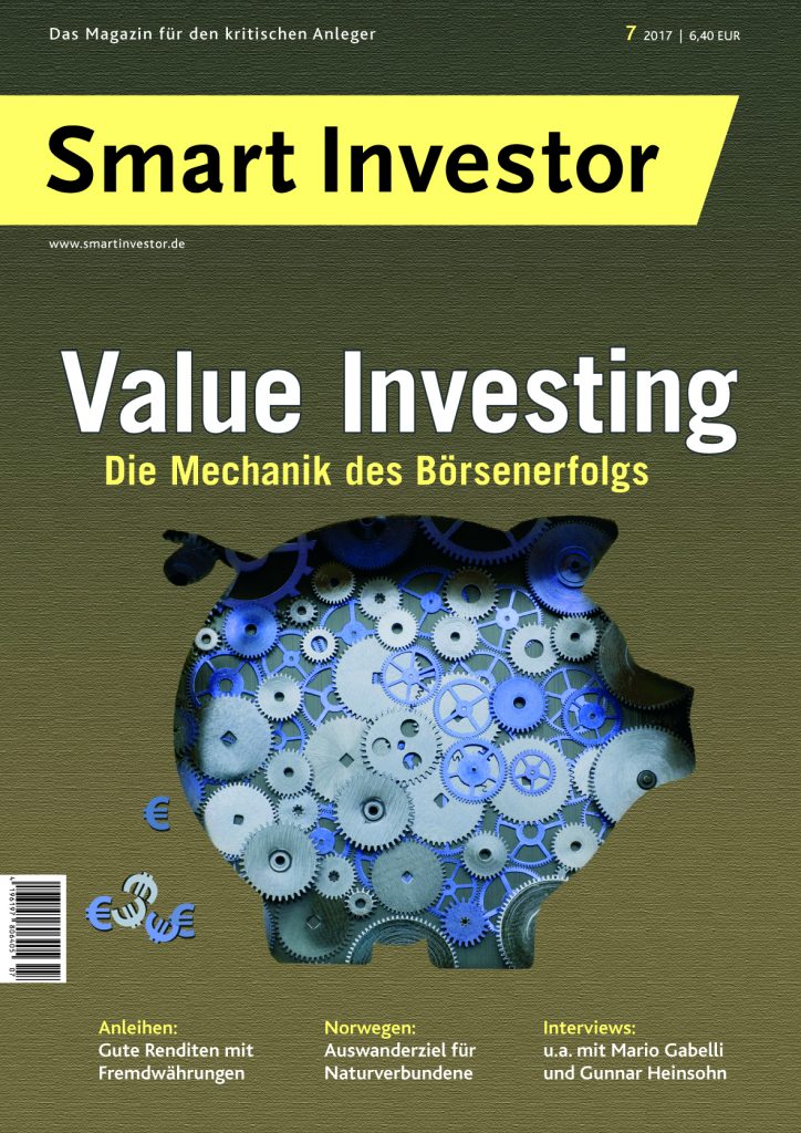 Smart Investor 7/2016 – Große Namen zu kleinen Preisen