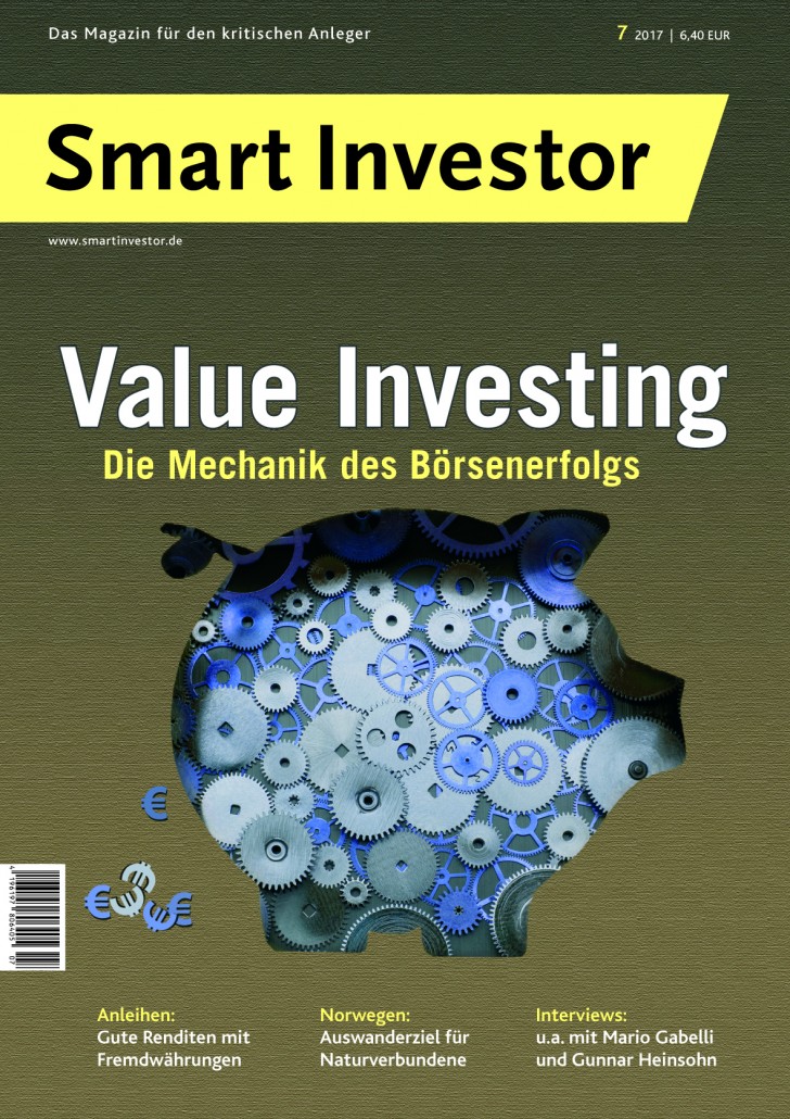 Mehr über den Artikel erfahren Smart Investor 7/2017 – Der Value-Effekt